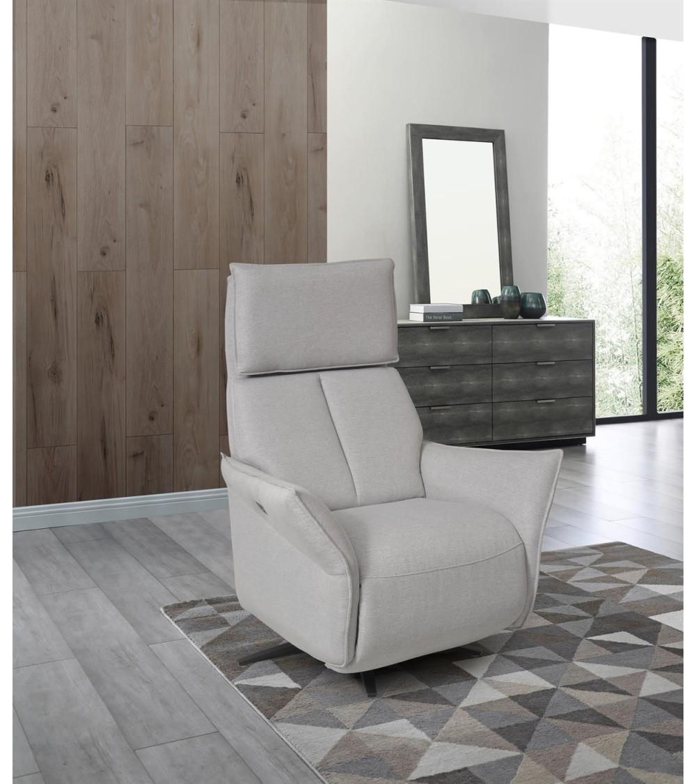 Fauteuil relax pivotant 2 moteurs Pel