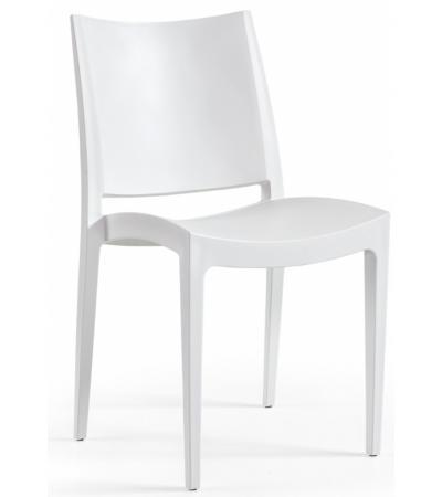 Chaise de jardin Libby blanche G11