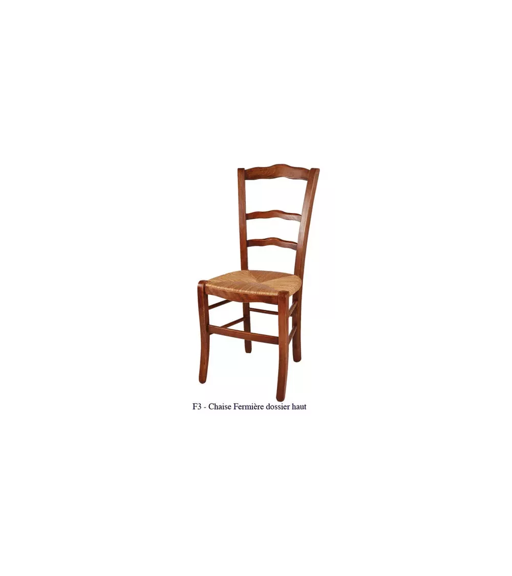chaise paysanne dossier haut f3 lacroix l2