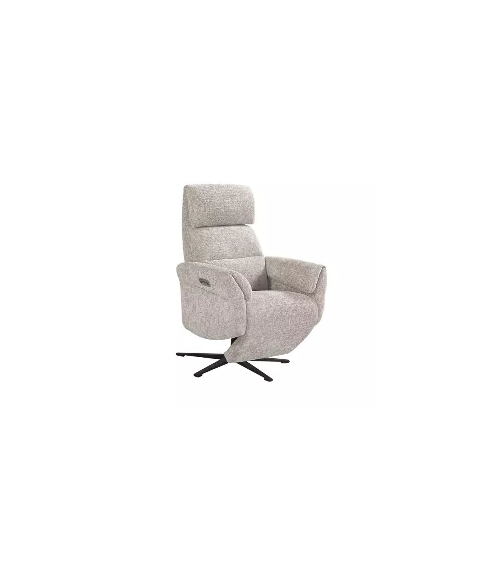 Fauteuil Acacia pivotant bi moteur pieds étoile C36