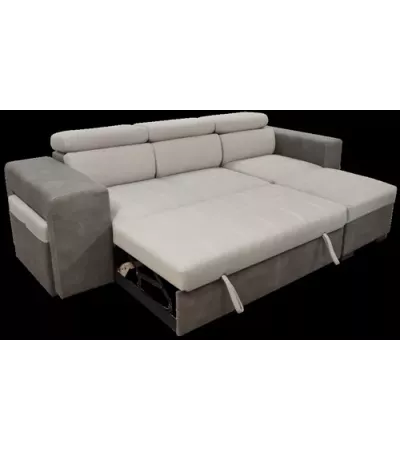 CANAPE D'ANGLE ERABLE Avec Méridienne réversible C36