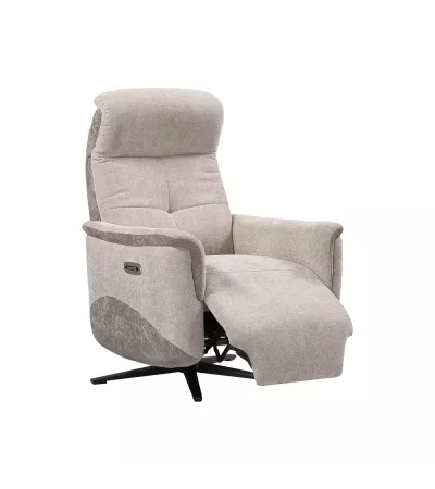 FAUTEUIL BRUYERE PIVOTANT PIEDS ETOILE  2 MOTEURS  C36
