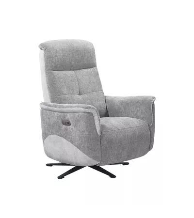 FAUTEUIL BRUYERE PIVOTANT PIEDS ETOILE  2 MOTEURS  C36