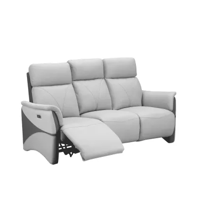 CANAPE SUREAU 3 PLACES ELECTRIQUE + TETIERE CREMAILLERE C36