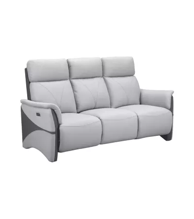 CANAPE SUREAU 3 PLACES ELECTRIQUE + TETIERE CREMAILLERE C36