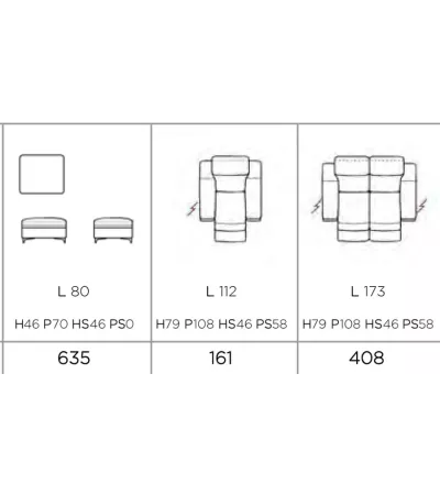 copy of Canapé modulable PETER N10