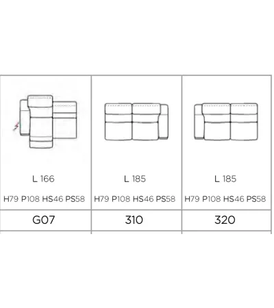 copy of Canapé modulable PETER N10