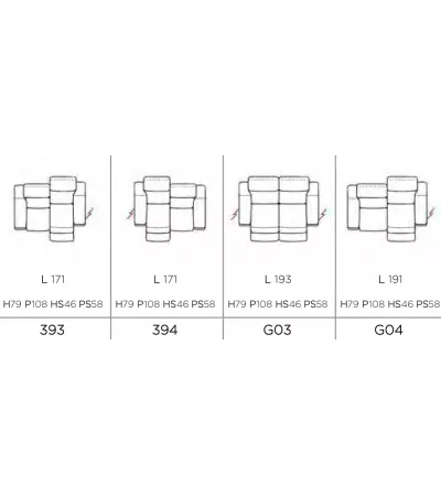 copy of Canapé modulable PETER N10