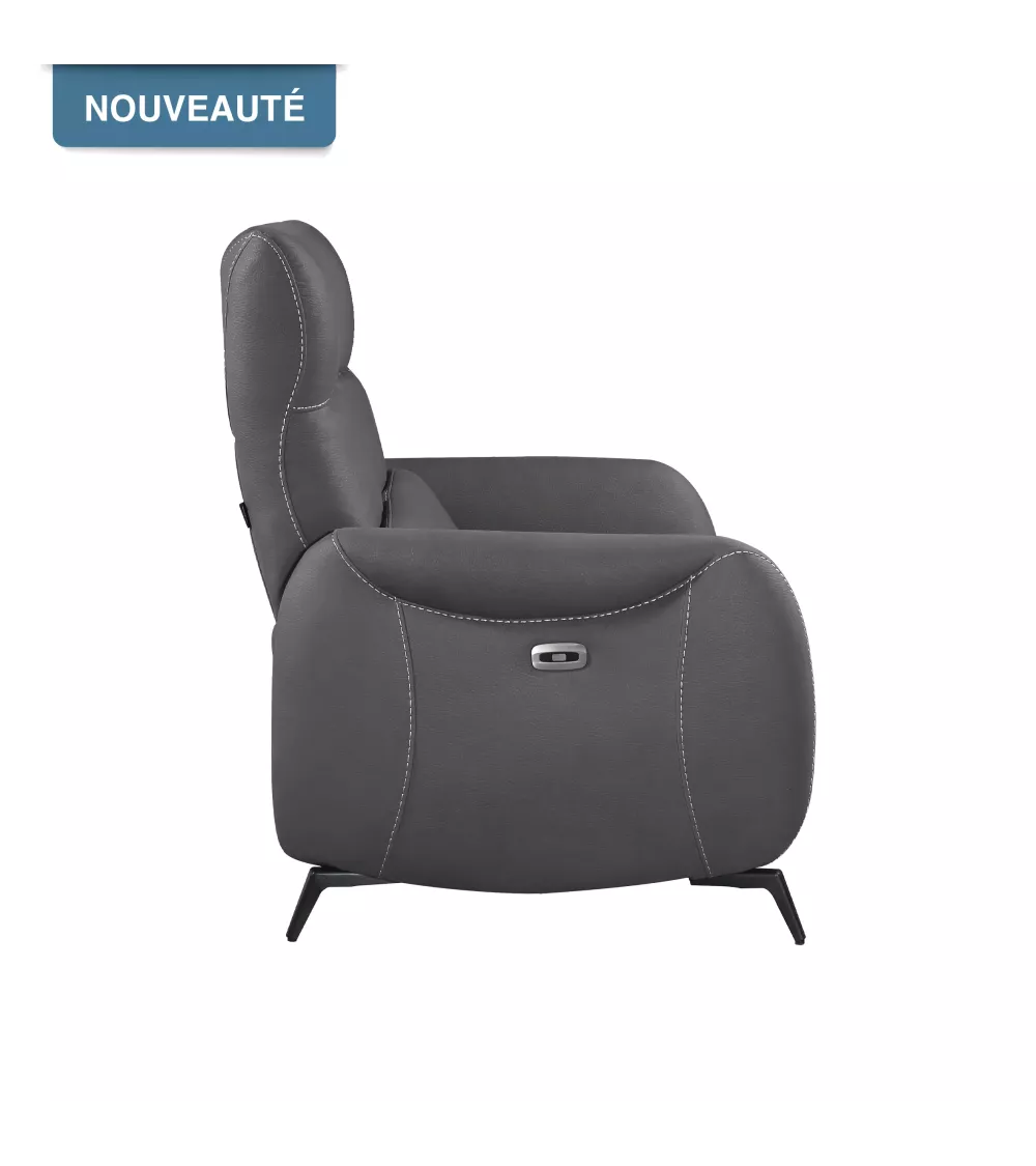 FAUTEUIL SAUGE MICRO PEAU   ELECTRIQUE ZERO GRAVITE C36