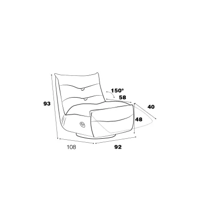 Rocking-Chair Safran C36