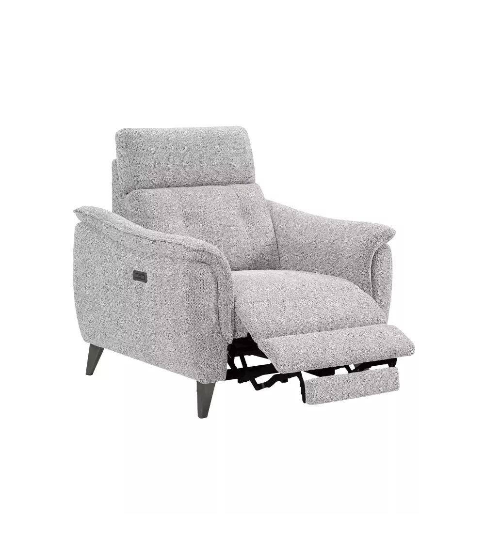 FAUTEUIL 1 MOTEUR PENSEE ELECTRIQUE AVEC TETIERE ELECTRIQUE C36