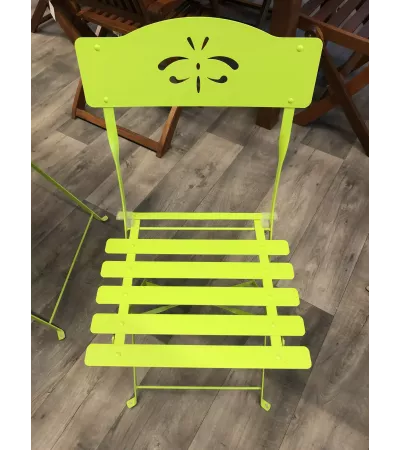 ENSEMBLE TABLE + 2 CHAISES S19
