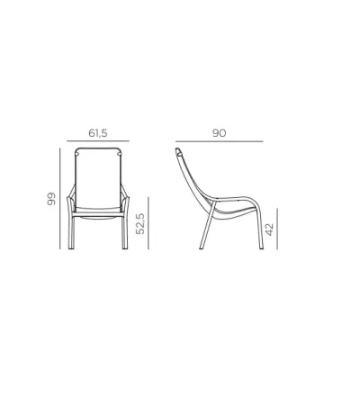 FAUTEUIL NET LOUNGE N3