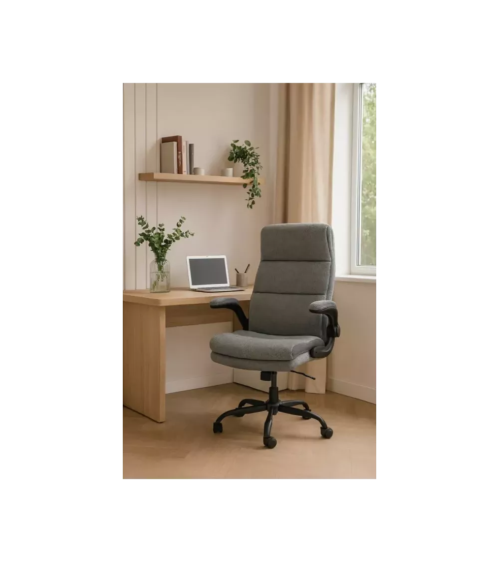 Fauteuil de bureau gris A16