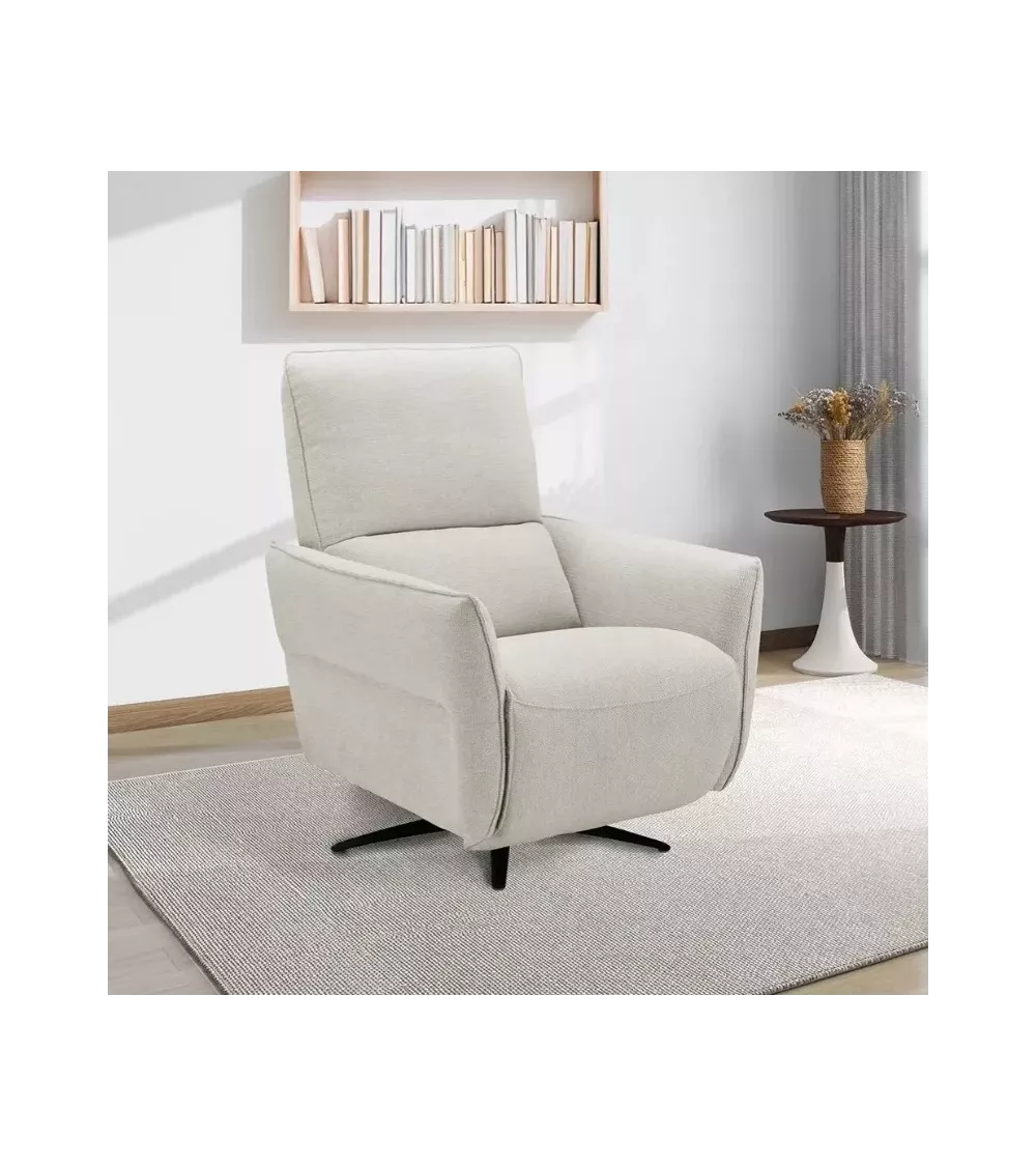 FAUTEUIL MOIA  PIVOTANT PIED ETOILE C36