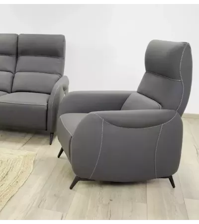 FAUTEUIL SAUGE MICRO PEAU   ELECTRIQUE ZERO GRAVITE C36