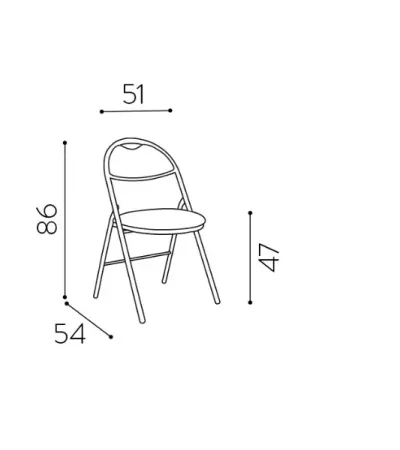 Chaise pliante Flex GGI G4