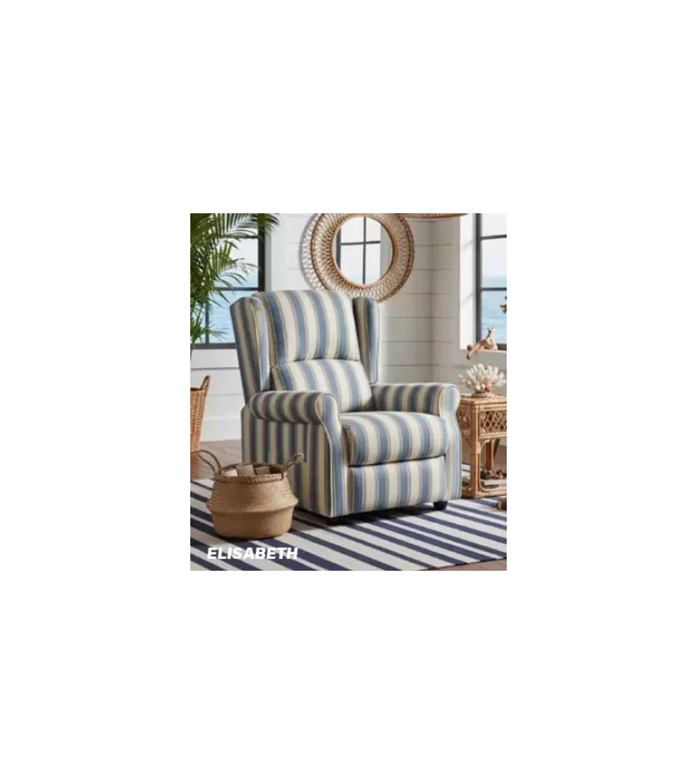 FAUTEUIL RELAX ELISABETH  MANUEL A19