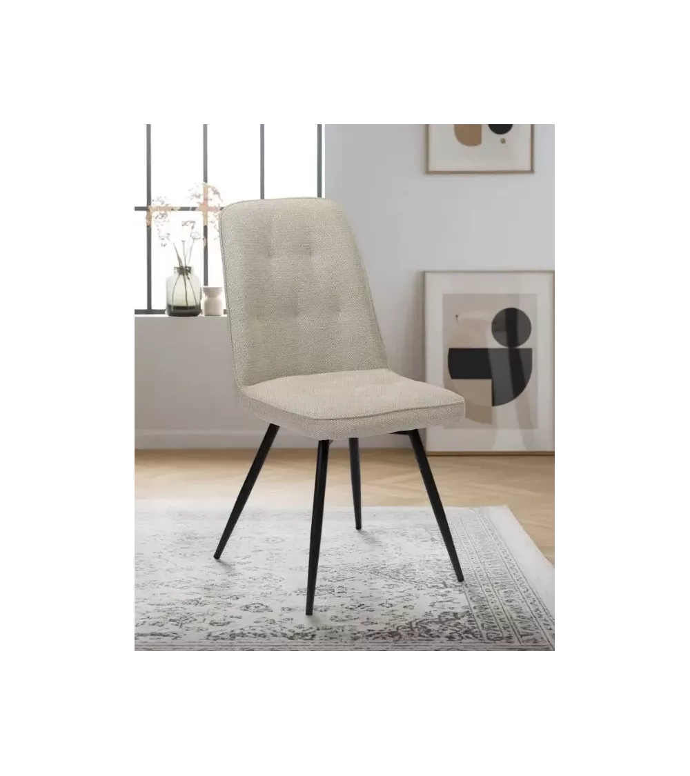 CHAISE TISSU CLARA G13