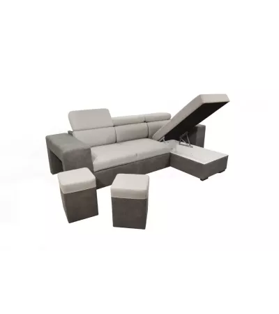 CANAPE D'ANGLE EVOLUTION Avec Méridienne réversible C36