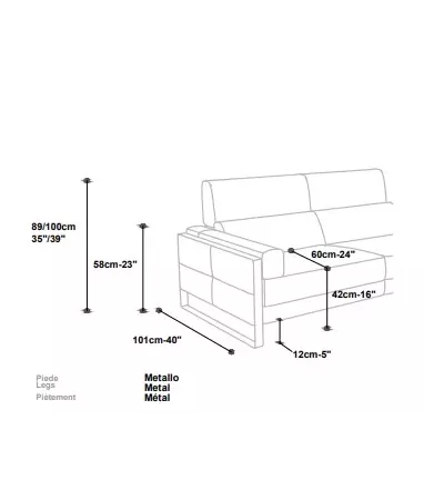 CANAPE DAUNIE M7