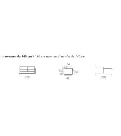 CANAPE CONVERTIBLE DAYTE  I6