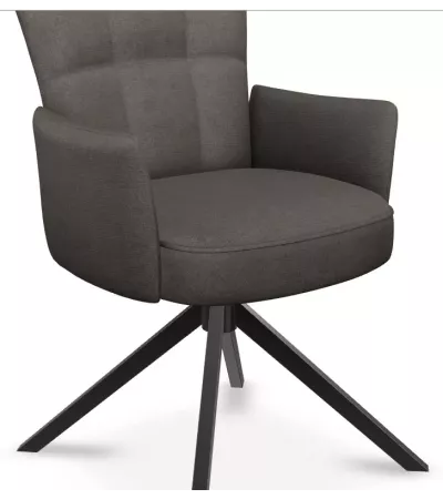 CHAISE PERLA AVEC ACCOUDOIRS T10