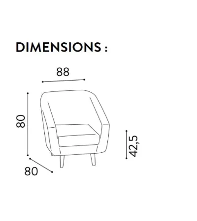 FAUTEUIL DE RECEPTION GALAX G4