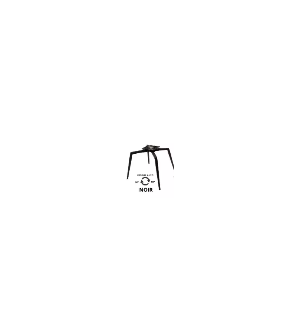 CHAISES PARIS PIEDS NOIR EPOXY  PIVOTANTS T10