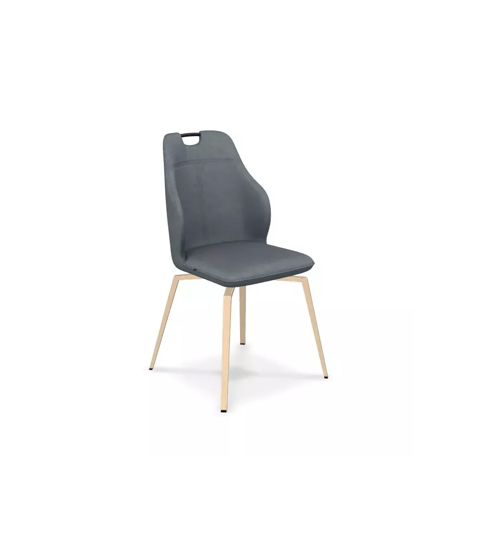 CHAISE PARIS PIETEMENTS BOIS PIVOTANTS T10