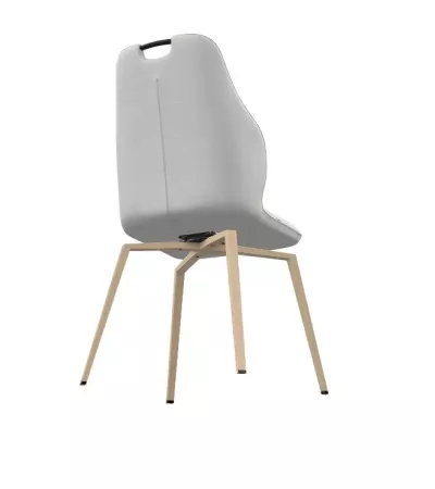 CHAISE PARIS PIETEMENTS BOIS PIVOTANTS T10