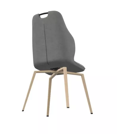 CHAISE PARIS PIETEMENTS BOIS PIVOTANTS T10