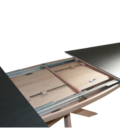 Elliptica table ovale dessus céramique ctm M15